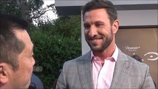 Pablo Schreiber Red Carpet Interview for Paramount+'s HALO