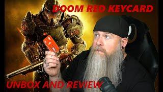 Doom Limited Edition Red Key Card Replica Unboxing and Review