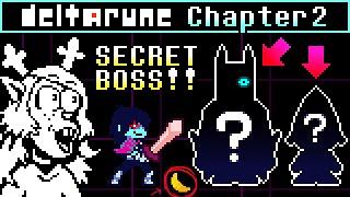 Deltarune Chapter 2 SECRET BOSS - you won't BELIEVE who it is!!