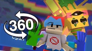 [VS Bunzo Bunny] Friday Night Funkin 360° VR Minecraft Animation