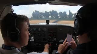 Flight to LLBG (Ben Gurion Intl) in C172S w/ATC