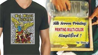 Silk Screen Printing: Printing Multi-Color Simplified