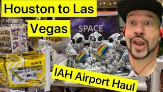 Houston To Las Vegas’ IAH Airport Gift Shop Haul + Spirit Airlines