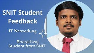 Student Success Story | IT Networking Training | SNIT Training Institute