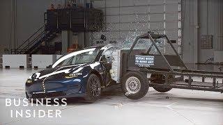 Why Tesla's Model 3 Received A 5-Star Crash Test Rating