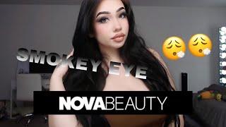 SMOKEY EYE LOOK W/ NOVABEAUTY! | Josie Alesia