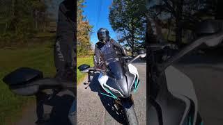Close Call Sport Bike vs Squirrel