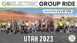 Utah 2023 GoElectric Group Ride Powered by Aventon