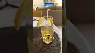 Fresh lemonade! #lemon #sweet #sour #lemonade #fresh #trendingshorts ￼ #trending