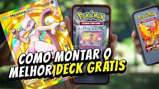 COMO MONTA MELHOR DECK GRATIS -  POKEMON TCG POCKET