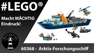 Überraschend lieblos aber dennoch riesig! - LEGO® City 60368 - Arktis Forschungsschiff