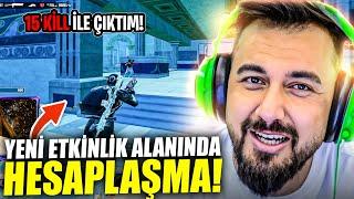 YENİ ETKİNLİK ALANINDAN 15 KİLL İLE ÇIKTIM! | PUBG MOBILE