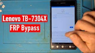 Lenovo TB 7304X FRP Bypass