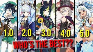 Is Mualani BETTER than the first characters of each version? | Genshin Impact