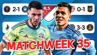 Playoffs on the line for NYCFC? Can LAFC break their Finals CURSE? MLS MATCHDAY 35 PREDICTIONS