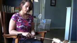 Plying Corespun With Thread