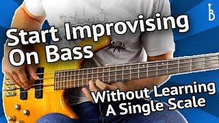 "Zero-Scale" Bass Solos: How To Start Improvising On Bass [No Scales Needed]