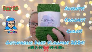 Vlogmas Day 10!! Crochet and Books!