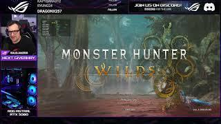 Monster Hunter Wilds on the ROG Astral RTX 5080!