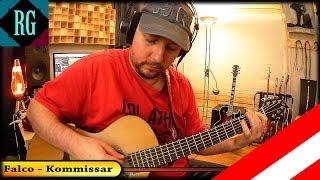  KOMMISSAR ► FALCO - Gitarre Lesson+Cover/Tabs How to play