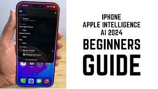 iPhone Apple Intelligence AI 2024