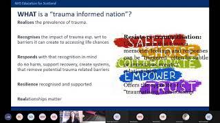 Introduction to the National Trauma Training Programme - Caroline Bruce, NHS Education for Scotland