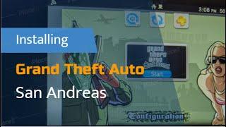 Installing Grand Theft Auto: San Andreas | PS Vita Hacks | Custom Firmware 3.60 |