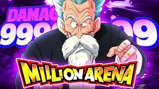HOW TO GET OVER 90 MILLION SCORE!! Million Arena Semifinal vs Jackie Chun | DBZ Dokkan Battle