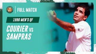 Sampras vs Courier 1996 Men's quarter-final Full Match | Roland-Garros