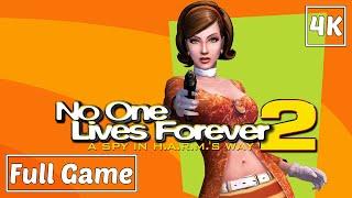 No One Lives Forever 2: A Spy in H.A.R.M.'s Way | Full Game [4K]