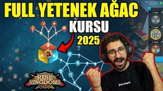 KVK 1 Komutanların Yetenek Ağaçları: Hızlandırılmış Kurs En iyi yetenek ağaçları - Rise of Kingdoms