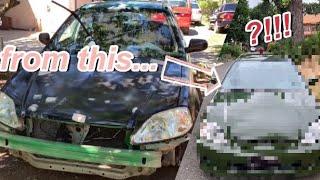 Vlog#6: honda civic ek restoration [chrisartsph] | Cj Aguila