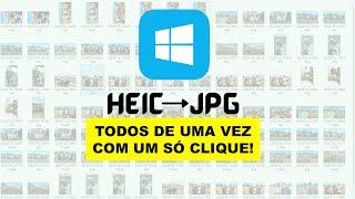 Como converter fotos HEIC para JPG, JPEG, PDF ou PNG com um só clique