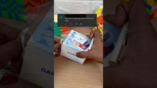 Unboxing  Gan 356 ME 3x3 rubik’s cube #shorts #trending #youtubeshorts
