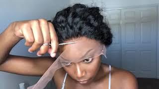 VIPbeauty Curly Lace Front Wig | Human hair Wigs For Black Women