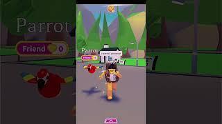 PARROT GIVEAWAY?!?  #adoptme #adoptmegiveaway #roblox #parrot #freepets #viral