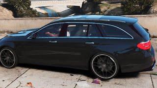 Mercedes-Benz E63 AMG Wagon ||  GTA V Download free Modifications / Mod RTX ON