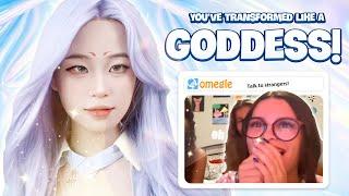 Pretending To Be Ugly And Meet Handsome Boys | Chang Dory Trolls Randoms on OmeTV