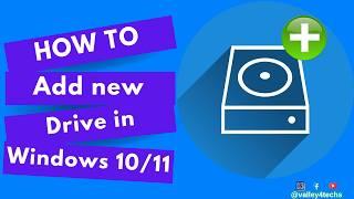 How to Create New Drive on Windows 10 & Windows 11 | Resize C Drive and Create Partition