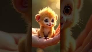 My Baby Kitten Was Just Born — Teach Them How to Smile #shorts #subscribe #fyp
