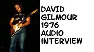 Pink Floyd - David Gilmour radio interview 1976