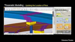 Tekla-Grasshopper Bridge  Parametric Modelling