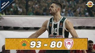 Panathinaikos OPAP Athens - Olympiacos Piraeus |93-80| ● Full Highlights ● Round 6