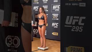 TABATHA RICCI BATE O PESO PARA O #ufc295