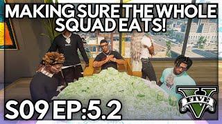 Episode 5.2: Making Sure The Whole Squad Eats! | GTA RP | Grizzley World RP (V1)