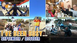4 different adventures on 1 month: 10 Day tour + Training session + Interview + a Race!