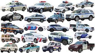 Police Cars in Asian Countries | Tổng Hợp Xe Cảnh Sát Các Nước Châu Á | Vietnam, India, China, Japan