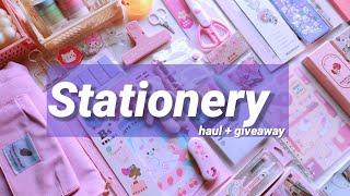 Stationery spring haul ft. Stationery Pal + Giveaway(closed)