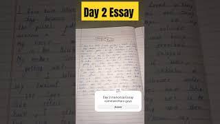 Day 2 Essay rain ️#essay #studyindia #viral #youtubeshorts #yt #ytshorts #study 