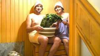 Our Russian Bathhouse | We went to the Market for Vegetables and Fruits| Russian Village Life